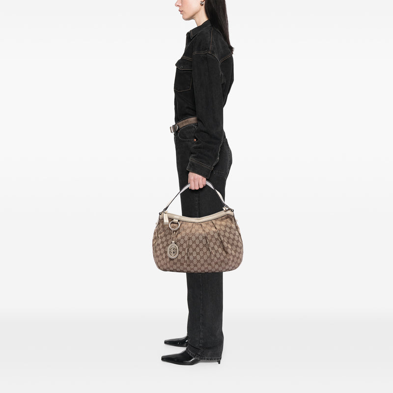 GG Canvas Sukey Shoulder Bag - Image 7