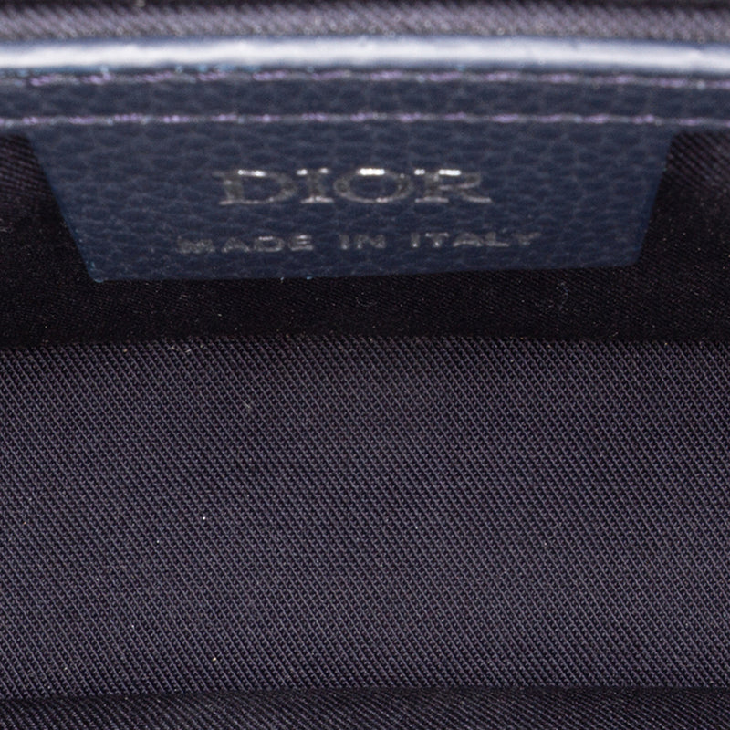 Mini Oblique Canvas Saddle Buckle Messenger Bag - Image 4