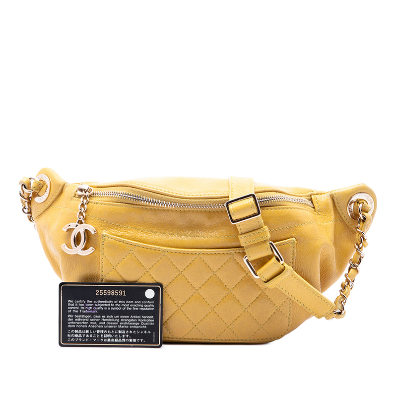 Quilted Lambskin Classic Bi Waist Bag - Image 7