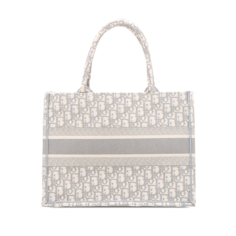 Medium Oblique Canvas Book Tote - Image 2