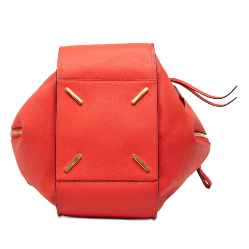 Small Calfskin Hammock Satchel - Image 3