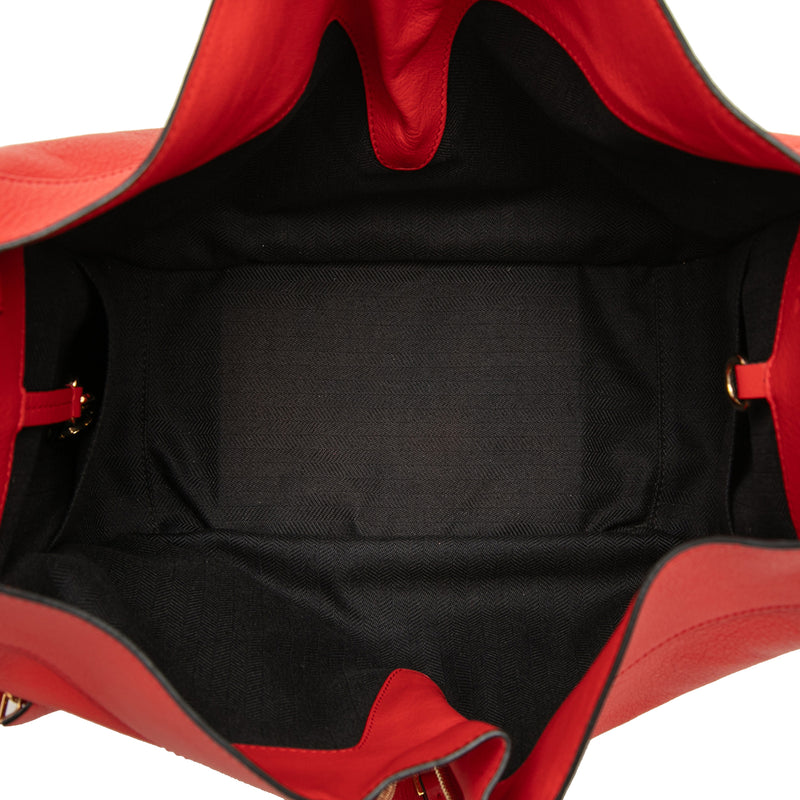 Small Calfskin Hammock Satchel - Image 4