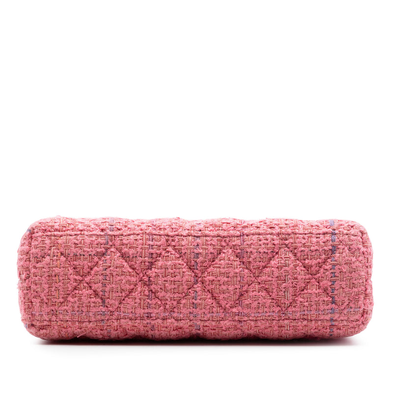 Nano Quilted Tweed Kelly Shopper Bag - Image 3