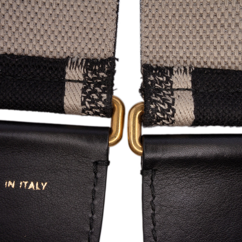 Embroidered Cotton Adjustable Shoulder Strap with Ring - Image 4