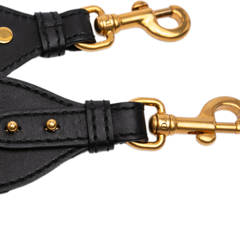 Embroidered Cotton Adjustable Shoulder Strap with Ring - Image 5
