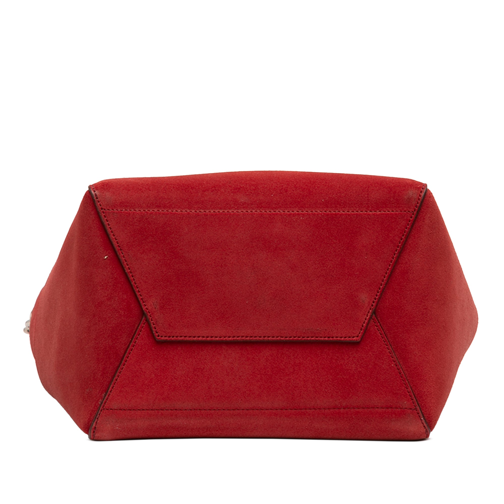 Medium Suede Seau Sangle Bucket Bag - Image 3