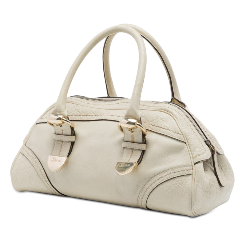 Guccissima Trimmed Leather Signoria Handbag - Image 2