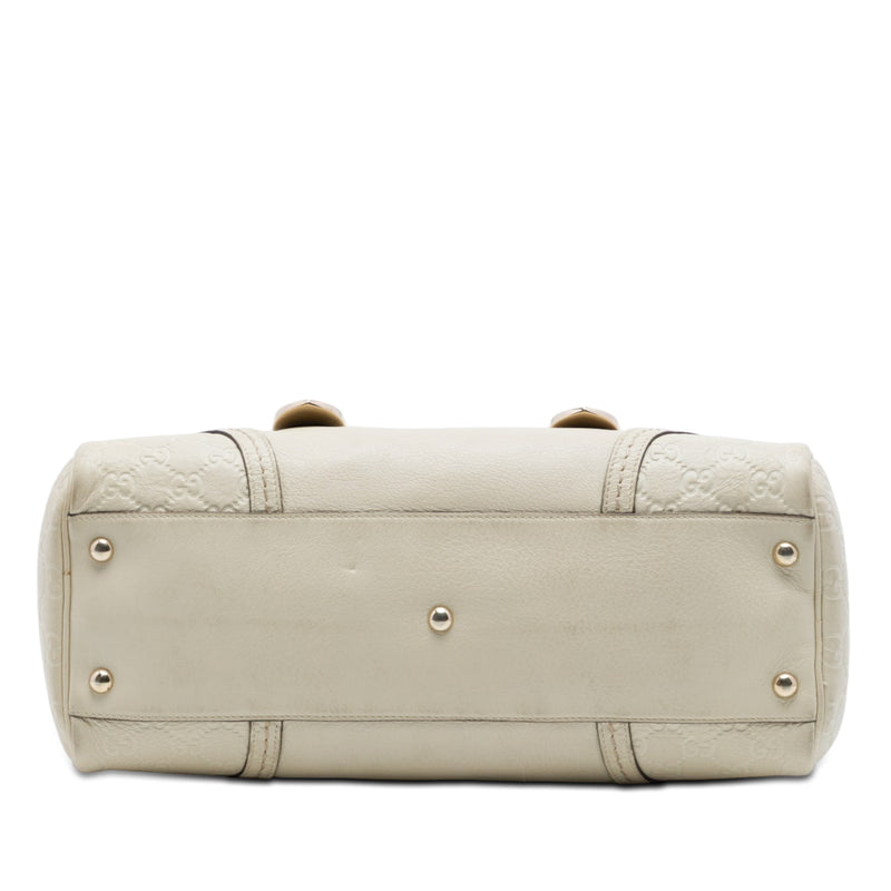 Guccissima Trimmed Leather Signoria Handbag - Image 3