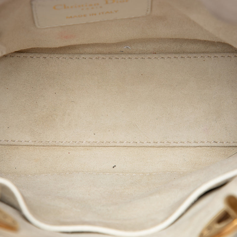 Mini Lambskin Cannage Studded Supple Lady Dior - Image 4