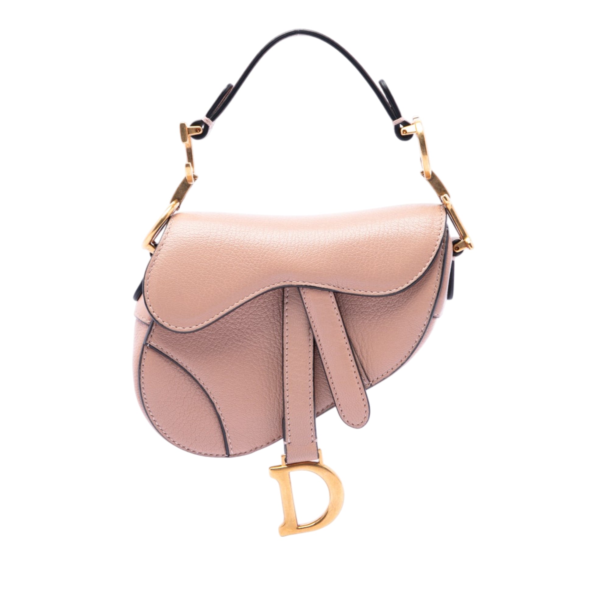 Micro Goatskin Saddle Bag - Image 1