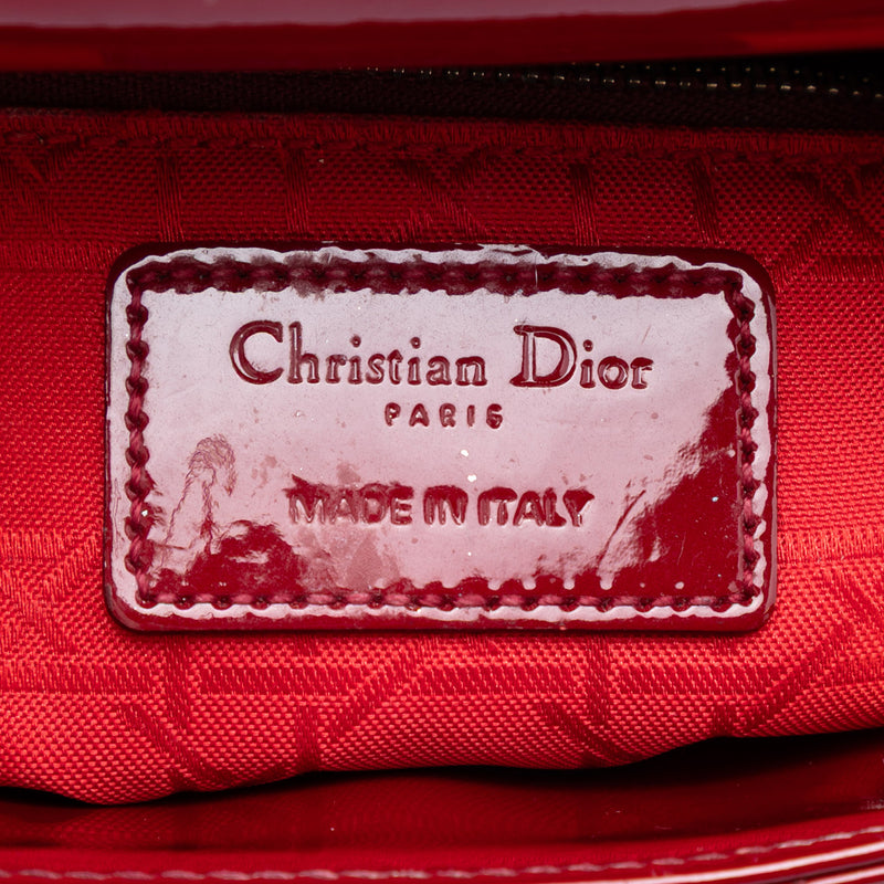 Mini Patent Cannage Lady Dior - Image 5