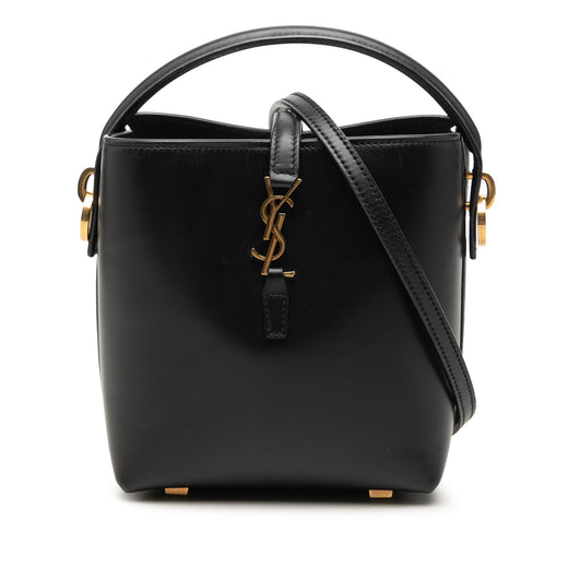 Mini Shiny Calfskin Le 37 Bucket Bag - Image 1