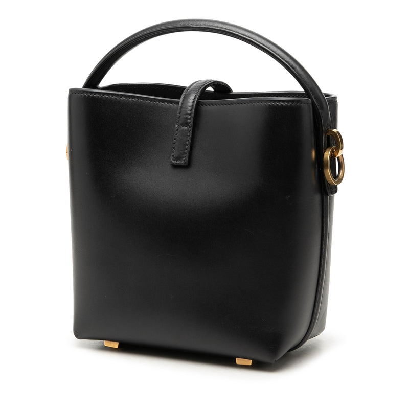 Mini Shiny Calfskin Le 37 Bucket Bag - Image 2