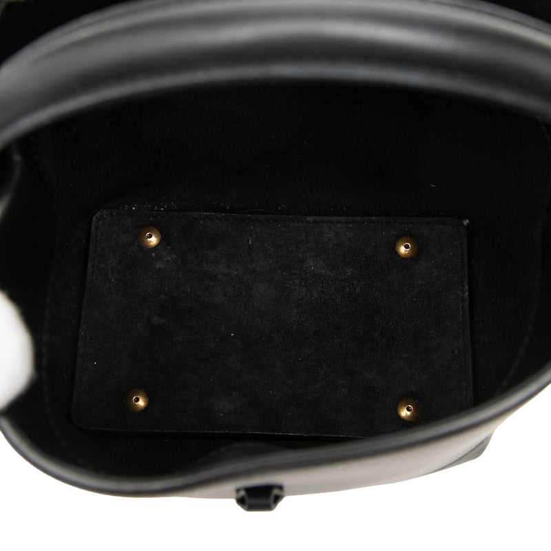 Mini Shiny Calfskin Le 37 Bucket Bag - Image 4