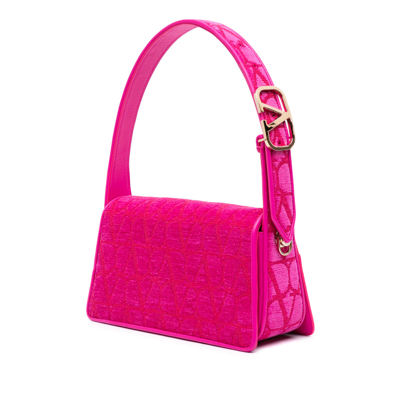 La Petit Leather Trimmed Toile Deuxieme Iconographe Satchel - Image 2