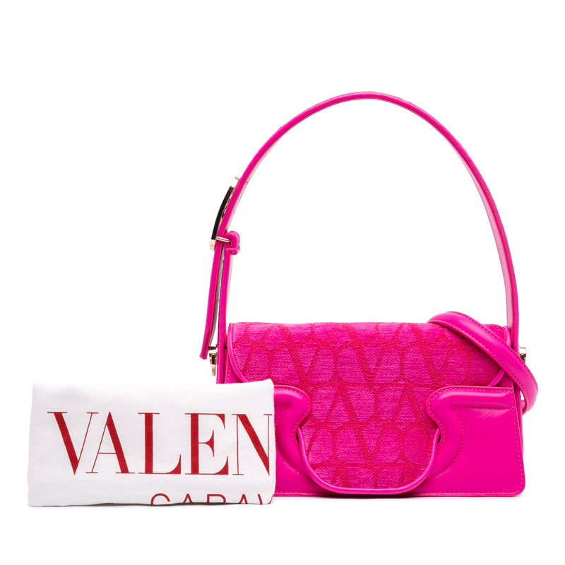 La Petit Leather Trimmed Toile Deuxieme Iconographe Satchel - Image 7