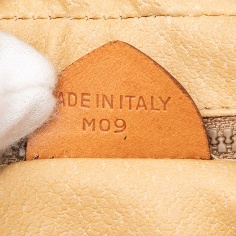 Macadam Coated Canvas Clutch - Image 6