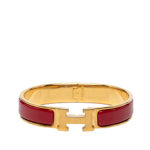 Narrow Enamel Clic H Bracelet PM - Image 1