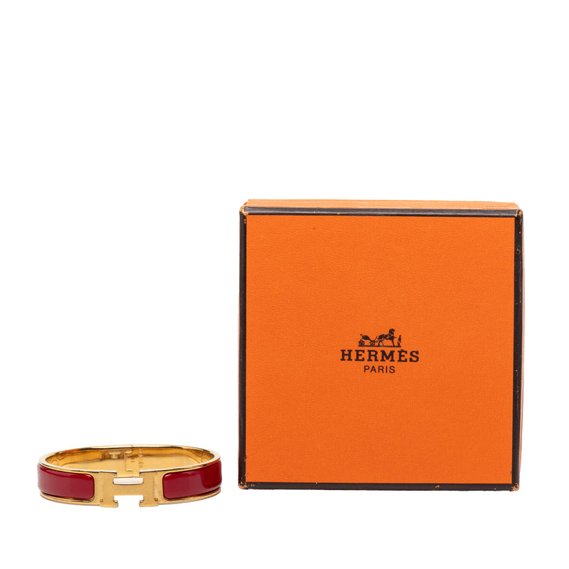 Narrow Enamel Clic H Bracelet PM - Image 6