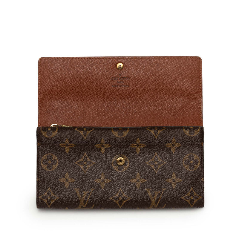 Monogram Sarah Long Wallet - Image 9