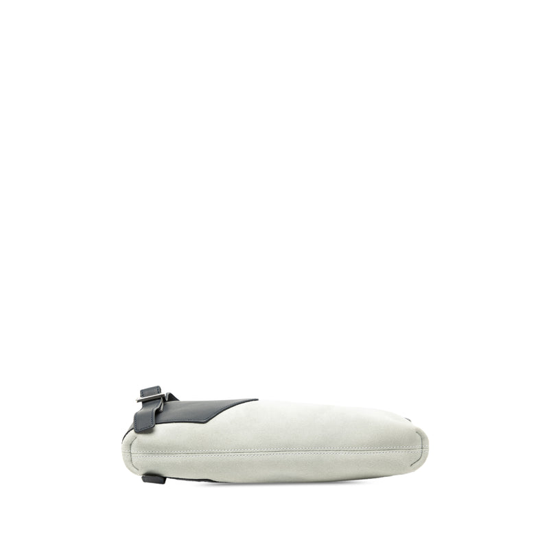Suede Anagram Switching Shoulder Bag - Image 3