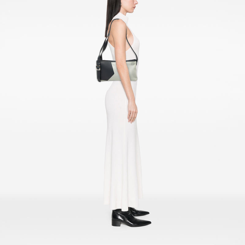 Suede Anagram Switching Shoulder Bag - Image 6