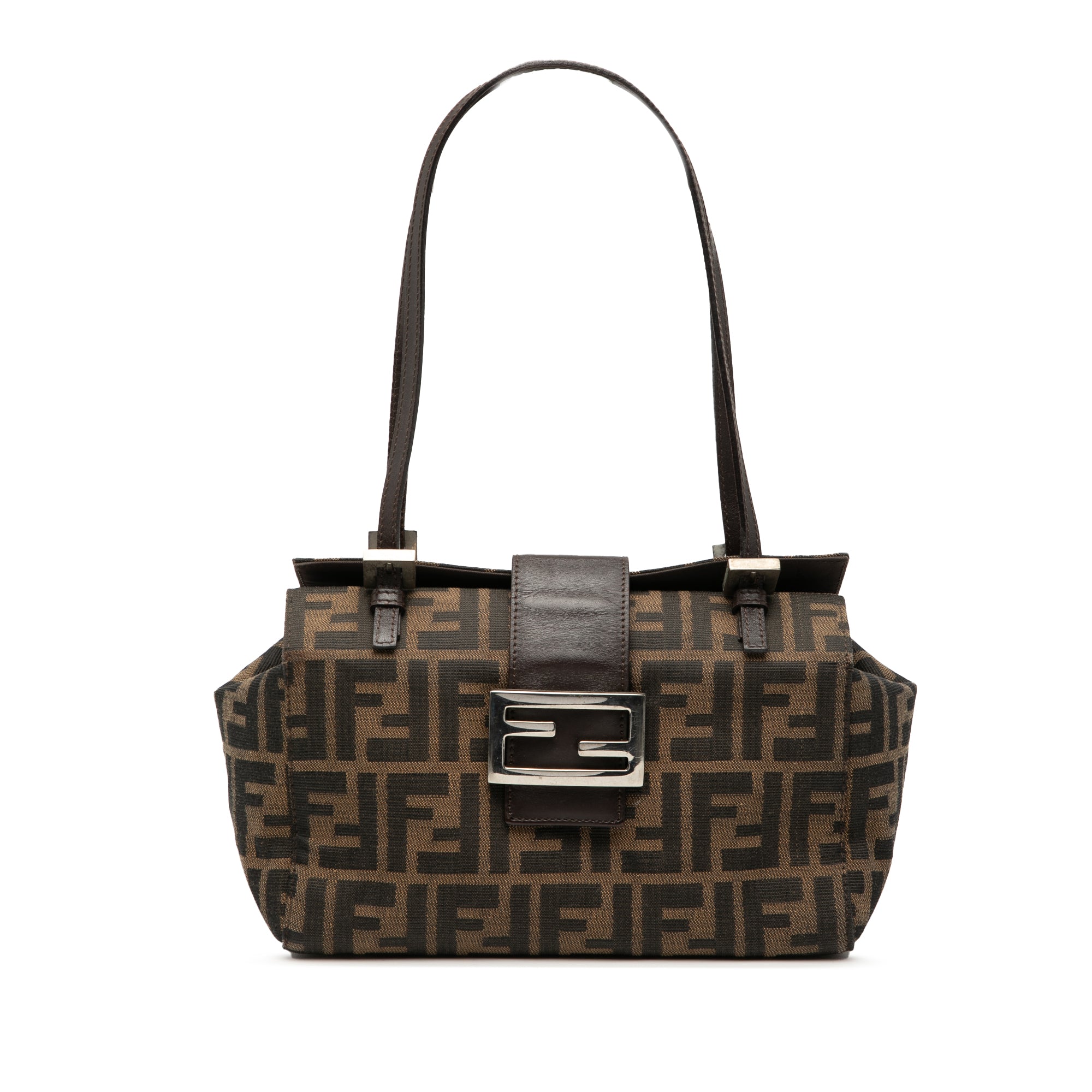 Zucca Canvas Bento Box Shoulder Bag - Image 1
