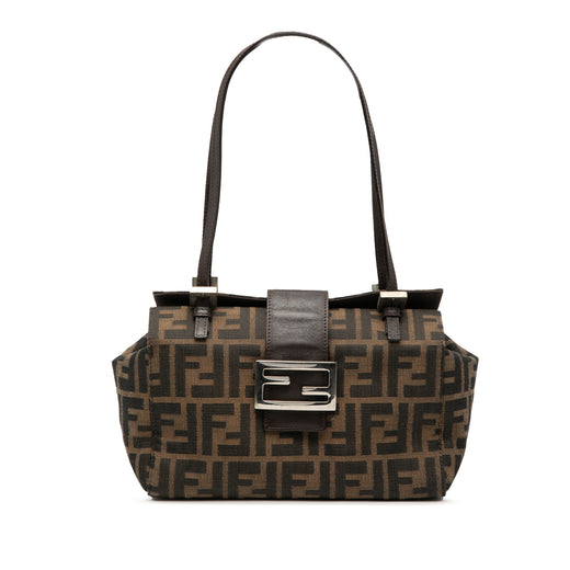 Zucca Canvas Bento Box Shoulder Bag - Image 1