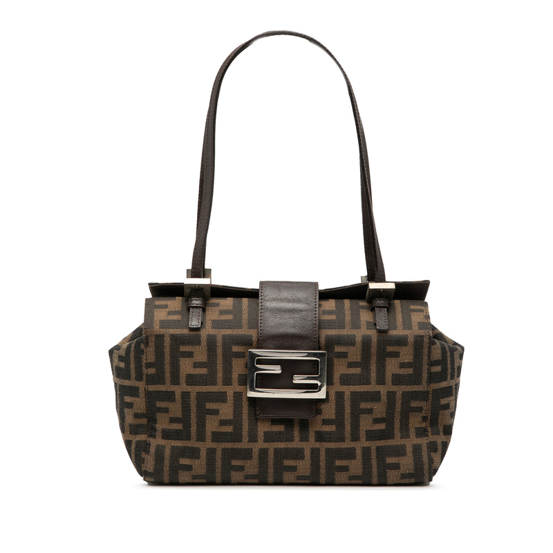 Zucca Canvas Bento Box Shoulder Bag