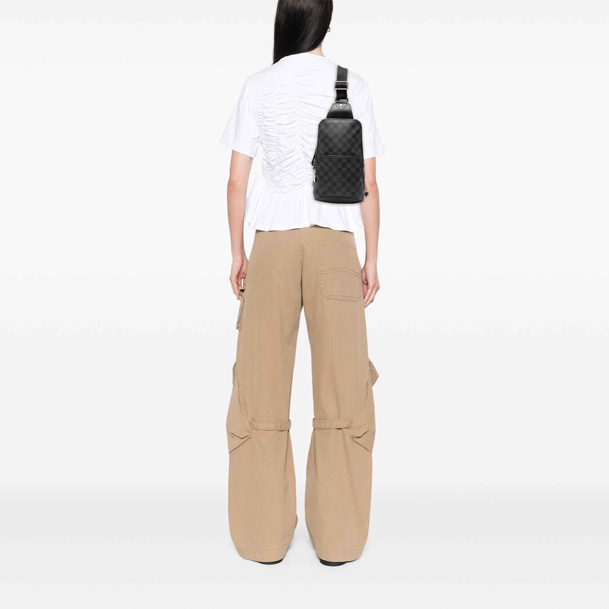 Damier Graphite Avenue Sling - Image 7
