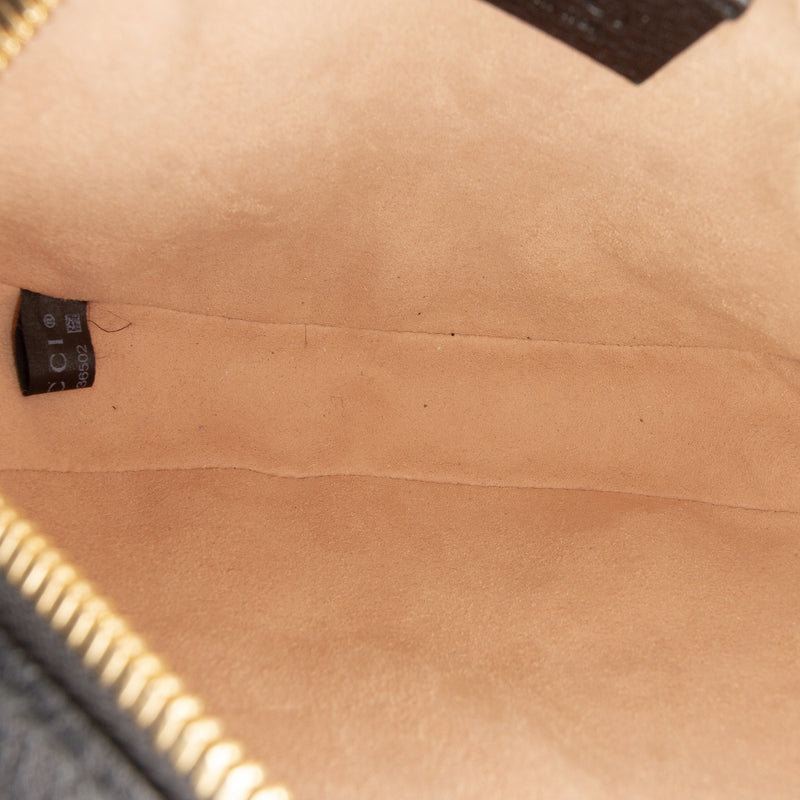 Mini Leather Ophidia Round Crossbody - Image 4
