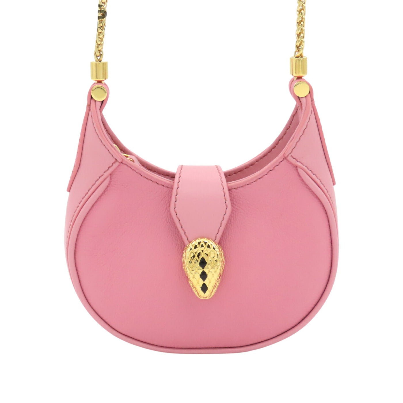 Micro Leather Serpenti Ellipse Crossbody - Image 1