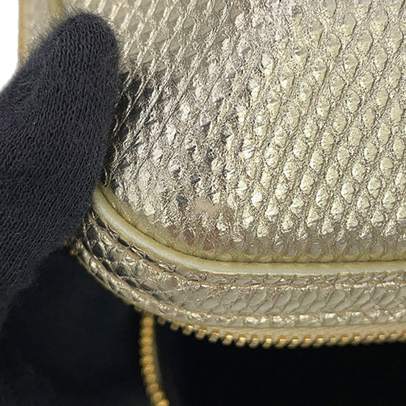 Embossed Leather Serpenti Forever Vanity Bag - Image 14