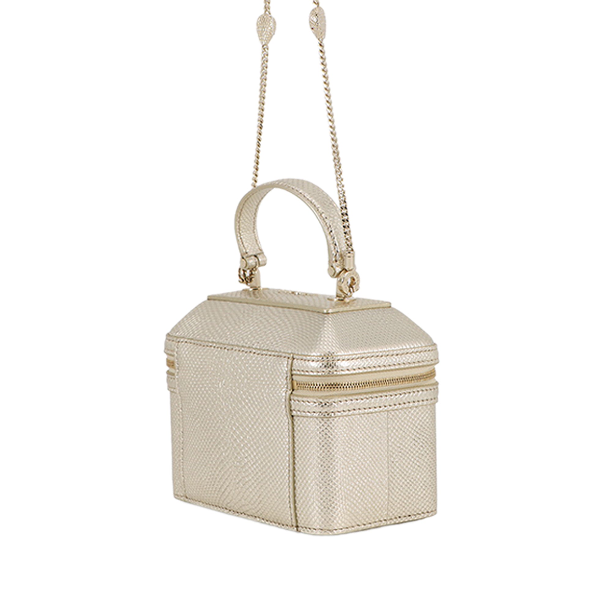 Embossed Leather Serpenti Forever Vanity Bag - Image 2