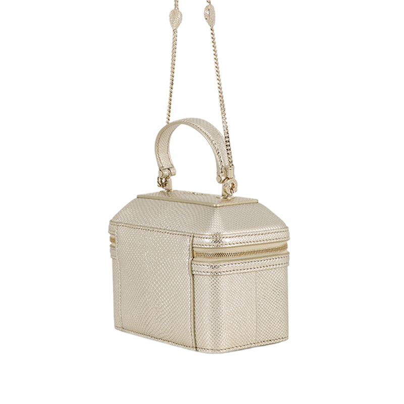 Embossed Leather Serpenti Forever Vanity Bag - Image 2
