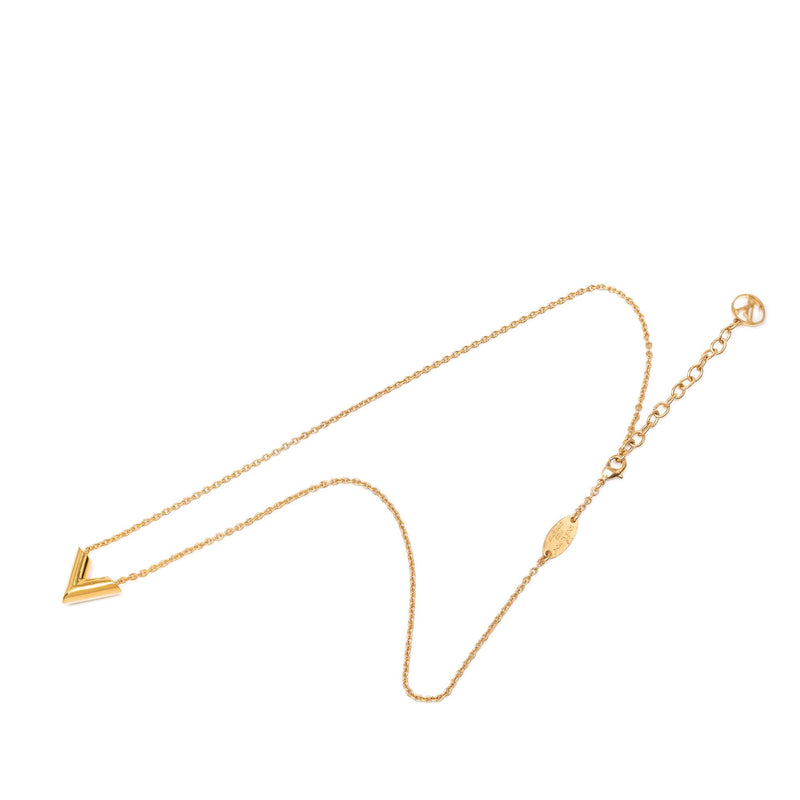 Gold Plated Essential V Necklace - Image 6