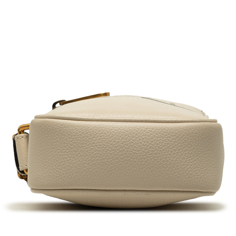 Mini Grained Calfskin Logo Crossbody - Image 3