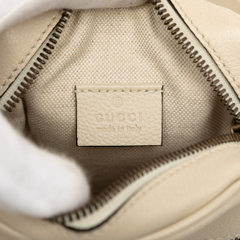 Mini Grained Calfskin Logo Crossbody - Image 5