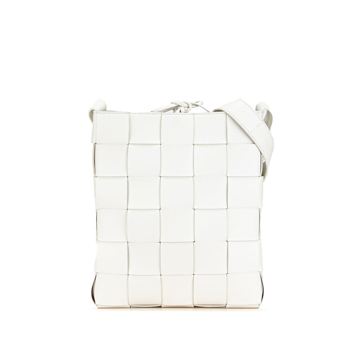Nappa Intrecciato Cassette Messenger - Image 1