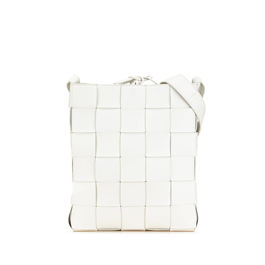 Nappa Intrecciato Cassette Messenger - Image 1