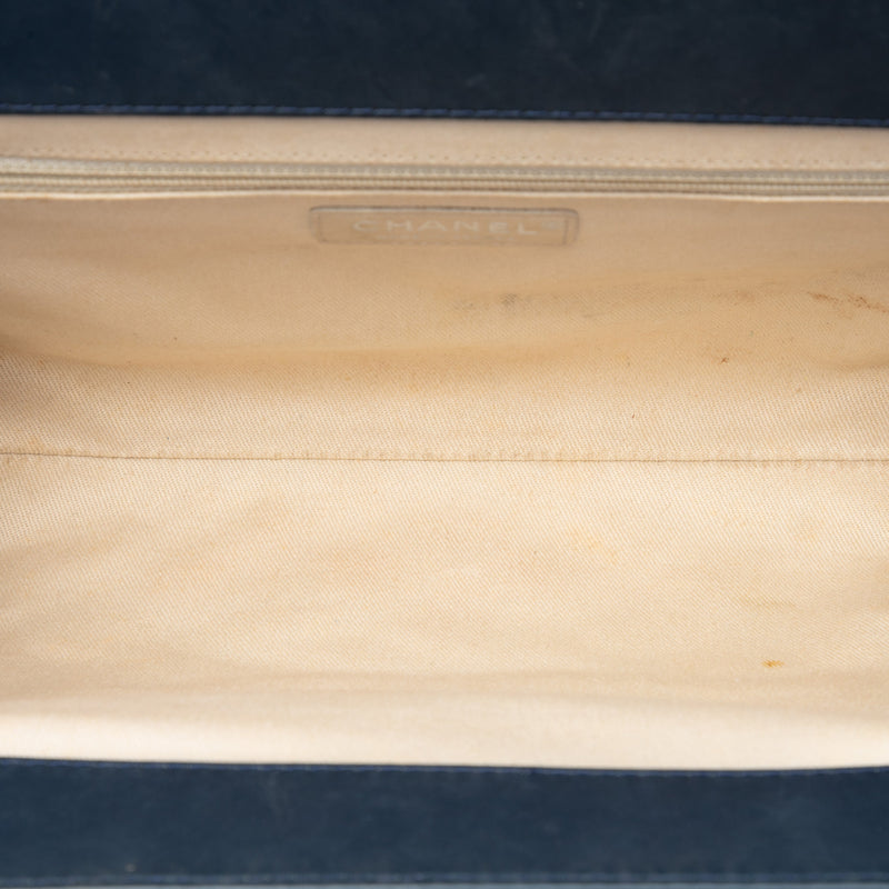 CC Quilted Patent Timeless Clutch - Image 4