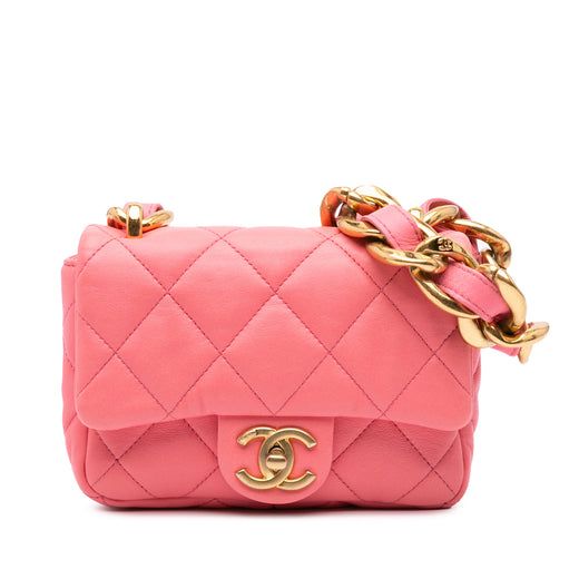 Mini Quilted Lambskin Funky Town Flap - Image 1