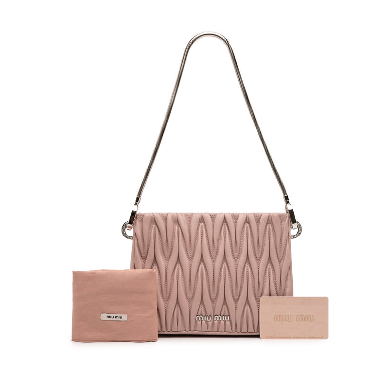 Matelasse Nappa Sassy Shoulder Bag - Image 7
