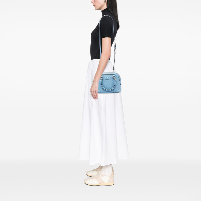 Mini Microguccissima Dome Satchel - Image 6