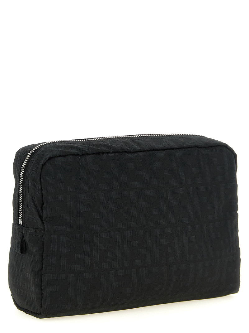 Fendi Ff Light Beauty Case — Black Bag