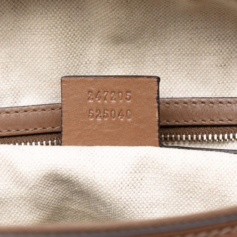 Medium GG Canvas Web Joy Boston Bag - Image 5