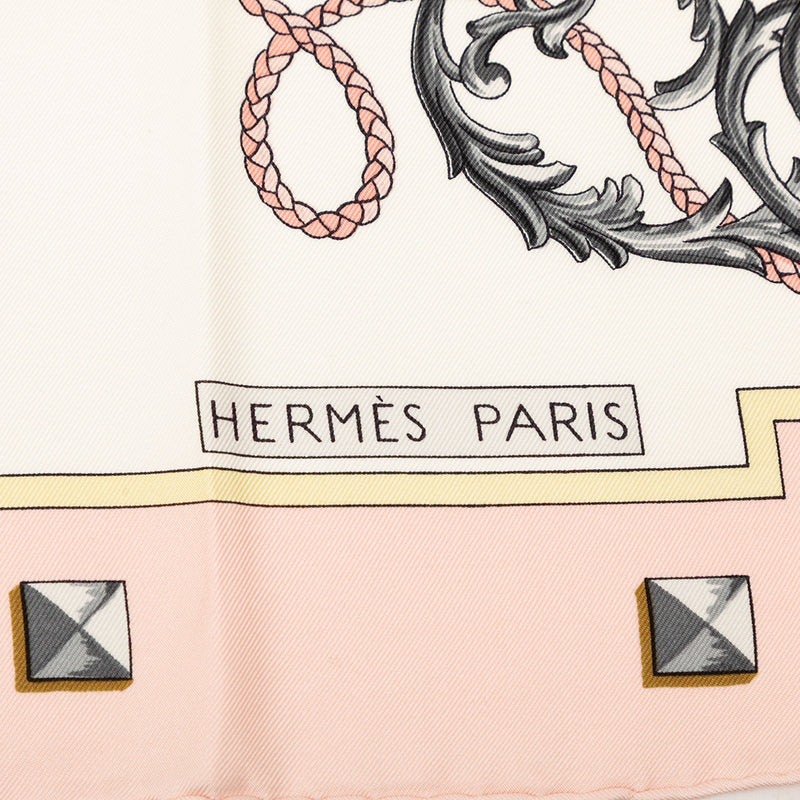 Les Cles Silk Scarf 90 - Image 2