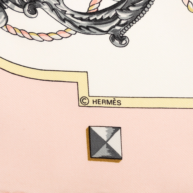Les Cles Silk Scarf 90 - Image 3