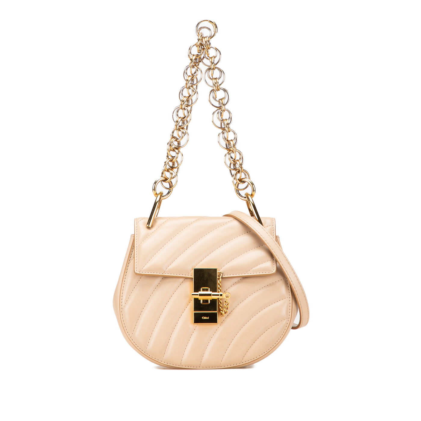 Mini Leather Drew Bijou Satchel - Image 1