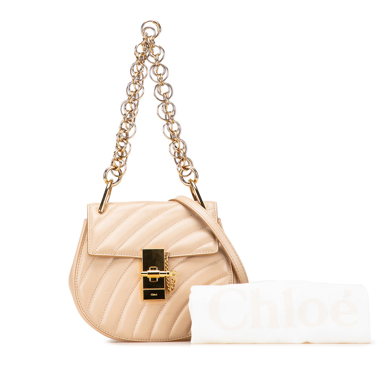 Mini Leather Drew Bijou Satchel - Image 10